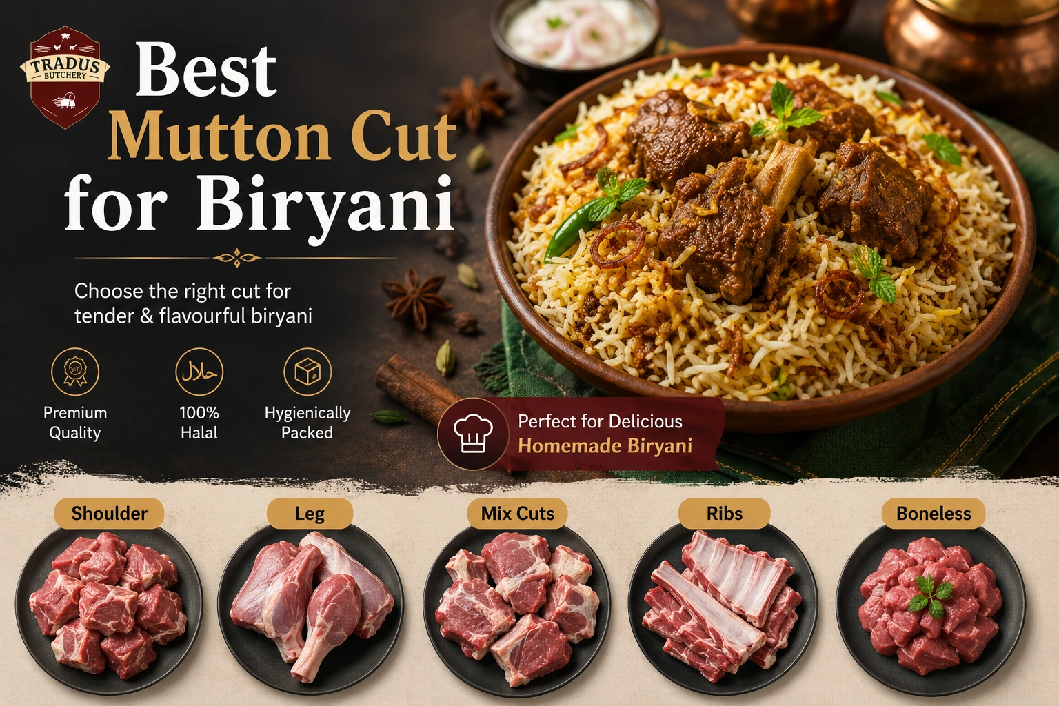 Best Mutton Cut for Biryani